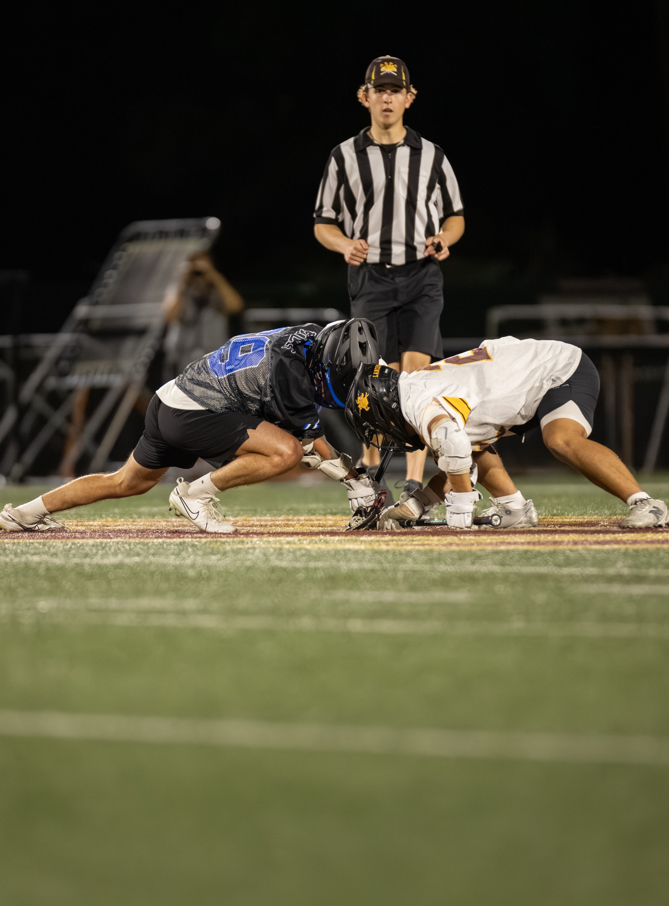 Lacrosse defensive play