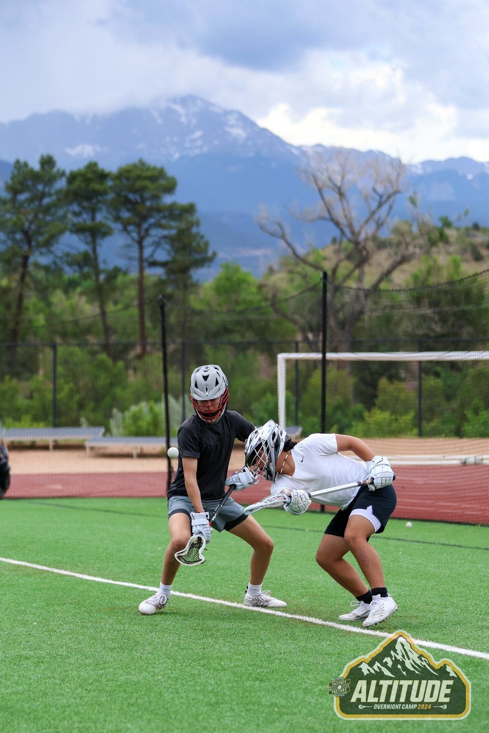 Lacrosse athlete portrait